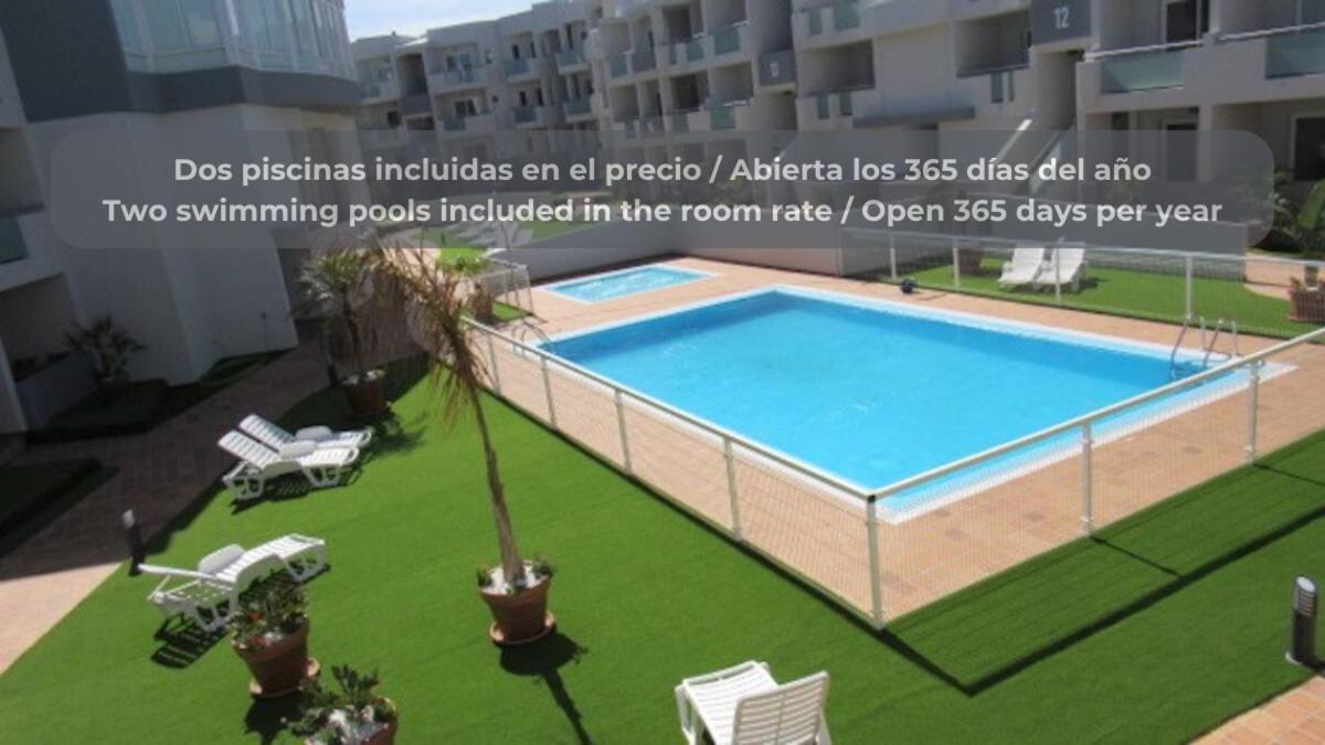 Pineapple Sorbet Piscina, Doble Terraza, Cocina Completa Y Wifi Leilighet Corralejo Eksteriør bilde